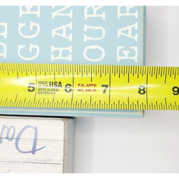 Inspirational Wall Art Set Dare To Dream Let Your Faith Be Bigger Than Your Fear - Picture 7 of 10